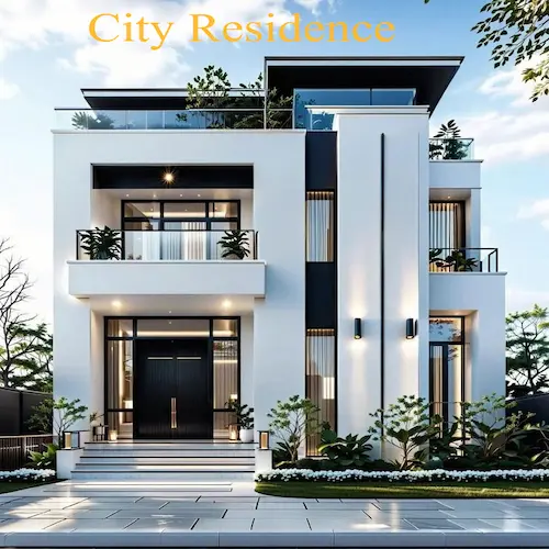 كمبوند سيتى ريزيدنس التجمع الخامس city residence new cairo