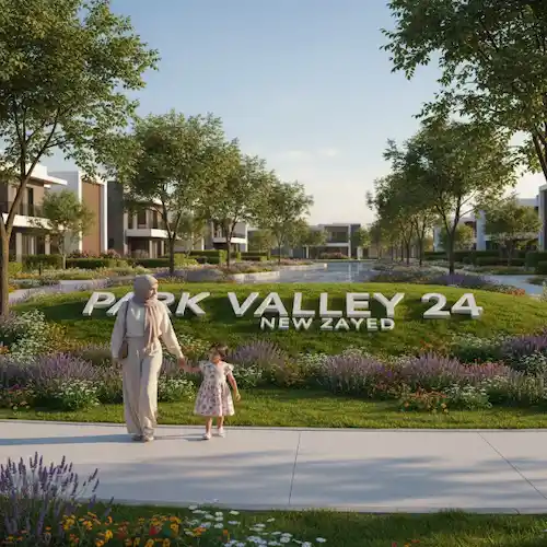 كمبوند بارك فالي 24 زايد الجديدة park valley 24 new zayed