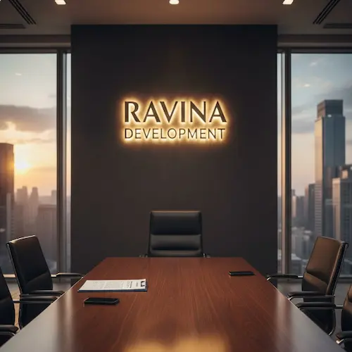 ravina development logo