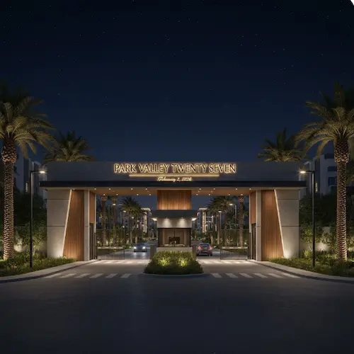 كمبوند بارك فالي توينتي سيفن park valley twenty seven