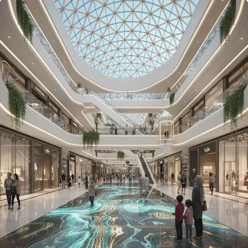 strip mall zayed design