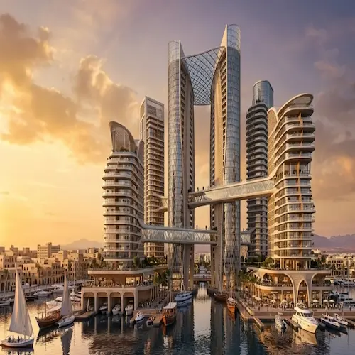 marina towers design