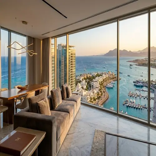 marina towers faetures