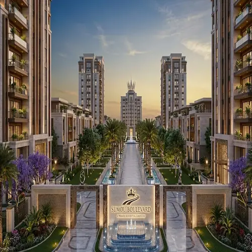 كمبوند سمو بوليفارد sumou boulevard mostakbal city