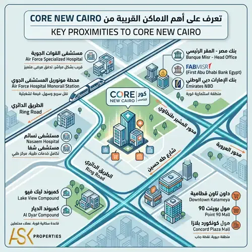 core new cairo location