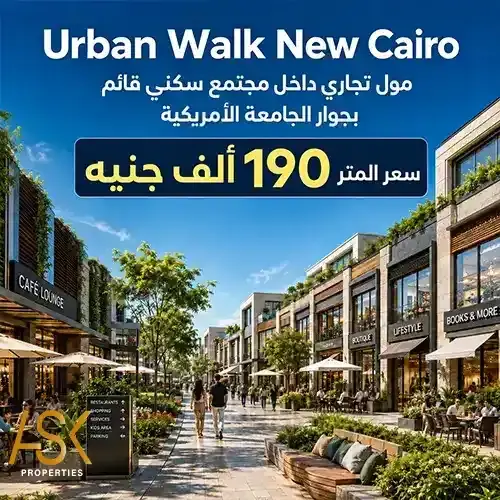 urban walk new cairo unit price