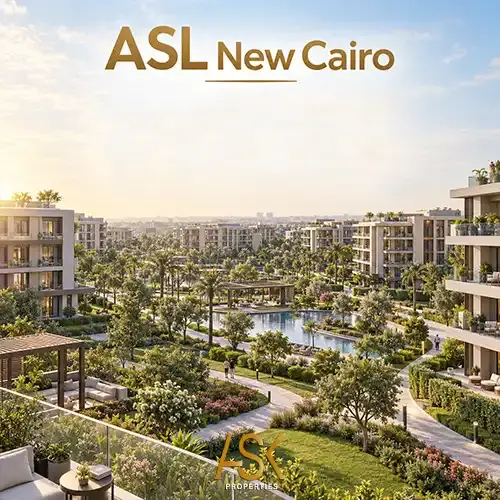 كمبوند اصل التجمع السادس asl new cairo