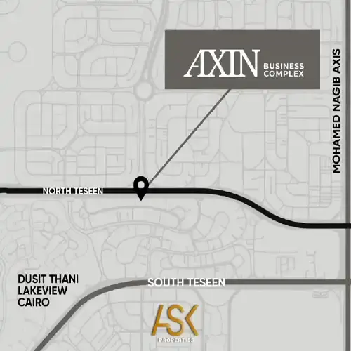 axin business complex location